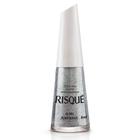 Esmalte Risqué Cor As Mil Purpurinas Glitter com 8ml