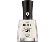 Esmalte Risqué Diamond Gel Chá Branco - Hipoalergênico 9,5ml