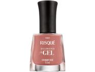 Esmalte Risqué Diamond Gel Espumante Rosé - Cremoso Hipoalergênico 9,5ml