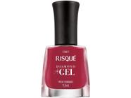 Esmalte Risqué Diamond Gel Rosa Flambado - Cremoso Hipoalergênico 9,5ml