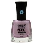 Esmalte Risqué Diamond Gel Seda Lilás Metálico 9,5ml