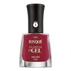 Esmalte Risqué Diamond Gel Vinho Bordô 9,5ml