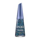 Esmalte Risqué e Doritos Glitte Cor Ousadia na Ponta dos Dedos 8ml