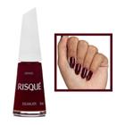 Esmalte Risque Escarlate Vermelho Cremoso Hipoalergenico 8ml