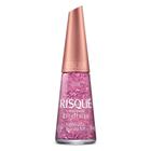 Esmalte Risqué Livre Para Brilhar Cravejada Glitter