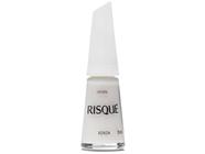 Esmalte Risqué Natural Novo Renda Branco - Hipoalergênico 8ml