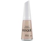 Esmalte Risqué Nude Cremoso Bege Eu Me Beija - Hipoalergênico 8ml