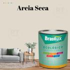 Esmalte Sintético Brasilux Base Água Ecologico Cor Marrom 800ML Brilhante