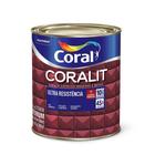 Esmalte Sintético Coralit Ultra Resistencia Alto Brilho Platina 900ml Coral