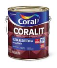 Esmalte Sintético Coralit Ultra Resistência Alto Brilho Vermelho Goya Galão 3,6 Litros
