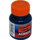 Esmalte Vitral Acrilex Azul 37ML