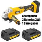 Esmerilhadeira 4.1/2 IEV 1808 VONDER c/ 2 baterias 2.0Ah 18V