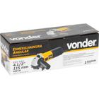 Esmerilhadeira algular 4.1/2" eav650 c/disco 220v vonder