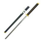 Espada Katana Roronoa Zoro Geek Cosplay Lâmina Reta