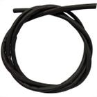 Espaguete tubo termo retratil 6,4mm ou 1/4" isolante anti-chamas preto 1 metro conduite