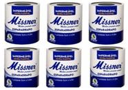 Esparadrapo impermeavel missner 5cmx4,5m (pacote 6 rolos) - branco