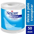 Esparadrapo Nexcare Micropore com 50mm X 4,5m Branco 3M - 3 M