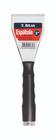 Espatula angular de aco inox 3" 8cm atlas profissional com rosca at6165/3