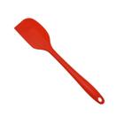 Espatula arredondada de silicone 26,5x5,4cm vermelho mak inox 2205i