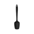 Espátula Colher Silicone Preto Mimo SN23406