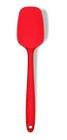 Espatula de silicone 26,5x5,8cm vermelho mak inox 2203i