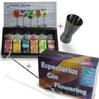 Especiarias para Gin + Xaropes + Acessórios - Kit Flowering - RoyalBar