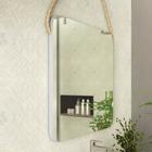 Espelheira para banheiro 60,5cm com corda 012250.01 Móveis Bosi