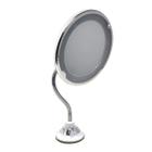 Espelho Camarim Redondo com Luz de Led para Closet e Banheiros Preparação de Maquiagem