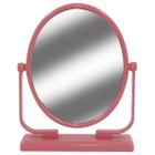 Espelho de Mesa Dupla Face Moldura para Maquiagem Giratório