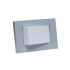 Espelho de Tomada Simples Reto com 1 Interruptor