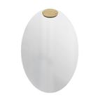 Espelho Decorativo Aplique Pinus Oval 60X40 Cm Oval - E2G Design