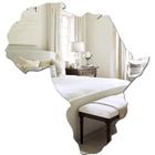 Espelho Decorativo Decoração Africa Mundo Mapa 2
