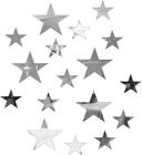 Espelho Decorativo Estrelas 12 peças em Acrílico Espelhado