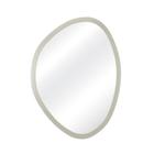 Espelho Decorativo Orgânico Branco 43X58 Cm