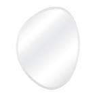 Espelho Decorativo Orgânico Branco 50X64 Cm