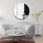 Espelho Decorativo Quarto Redondo Parede 60cm Para Banheiro