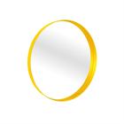 Espelho Decorativo Round Interno Amarelo 20 Cm Redondo