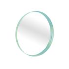Espelho Decorativo Round Interno Verde 50 Cm Redondo