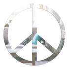 Espelho Decorativo - Simbolo Paz