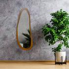 Espelho Emoldurado 130x50cm Orgânico In House Decor