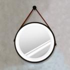 Espelho Modelo Adnet 40cm LED Integrado Branco Frio