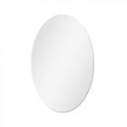 Espelho Multiuso Lapidado Pendurador Led Branco 60X40Cm Oval