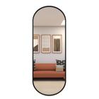 Espelho Oval Grande Corpo Inteiro com Moldura 170x70 Decoração Elegante