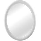 Espelho Oval Prata com Moldura em Plástico - 5110-2 - PINCÉIS ATLAS