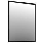 Espelho Para Banheiro Com Painel 58x90 Omega B06 Preto - Lyam Decor