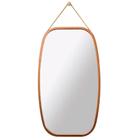 Espelho para Banheiro Retangular Decorativo 46x65cm com Alça Modernatta - Rio Home