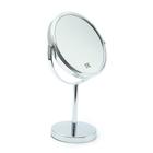 Espelho Para Maquiagem De Mesa Grande Dupla Face 5x Aumento