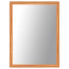 Espelho para Sala Moldura Madeira Maciça Retangular 80cmx60cm Decore Ponto
