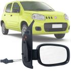Espelho Retrovisor Direito Lado Passageiro Fiat Uno Vivace Way Evo Sporting 2010 2011 2012 2013 2014 2014 2016 2017 2018 2019 2020 2021 4 Portas  C/c