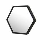 Espelhos Hexagonal Com Moldura 45 X 37 Cm - Decorefácil